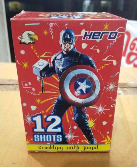 12 Shot Hero / Colour  Sivakasi Crackers