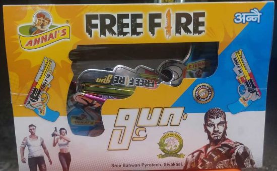 Free Fire Gun Sivakasi Crackers